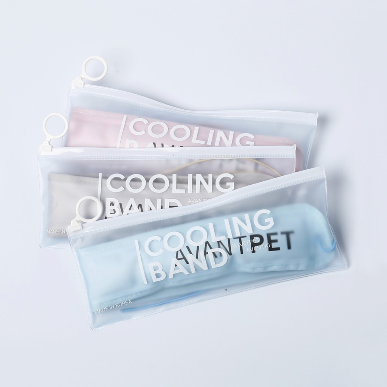 AVANT PET クールバンド/ピンク、ブルー、グレー